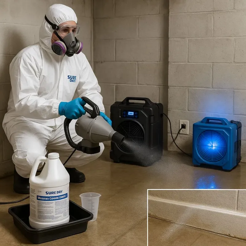 Sanitization and Odor Removal process in Nicholasville, KY