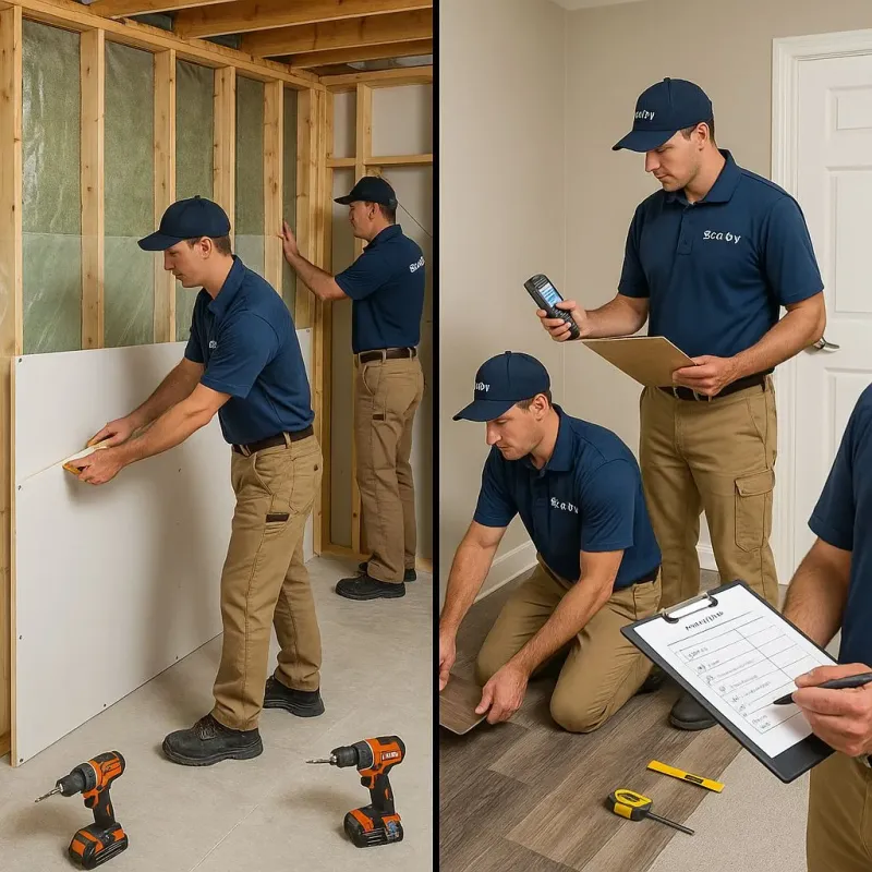 Repairs and Reconstruction process in Nicholasville, KY